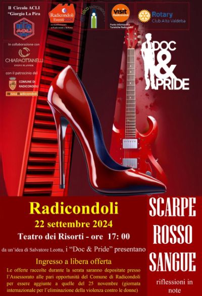  “Scarpe Rosso Sangue”