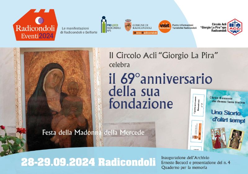 Festa del Circolo Acli 28 e 29 settembre 2024